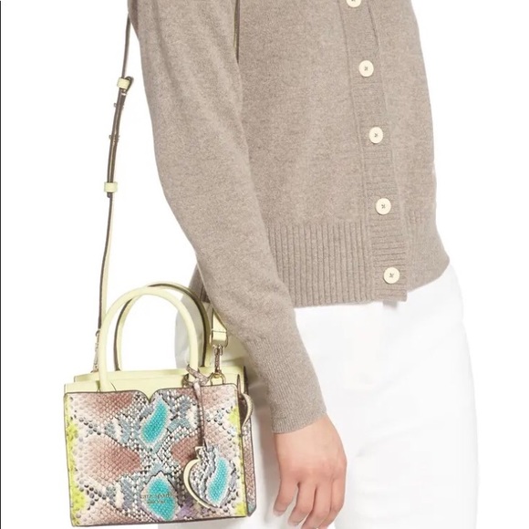 Kate Spade NWT Spencer Snake-embossed mini - Picture 2 of 11